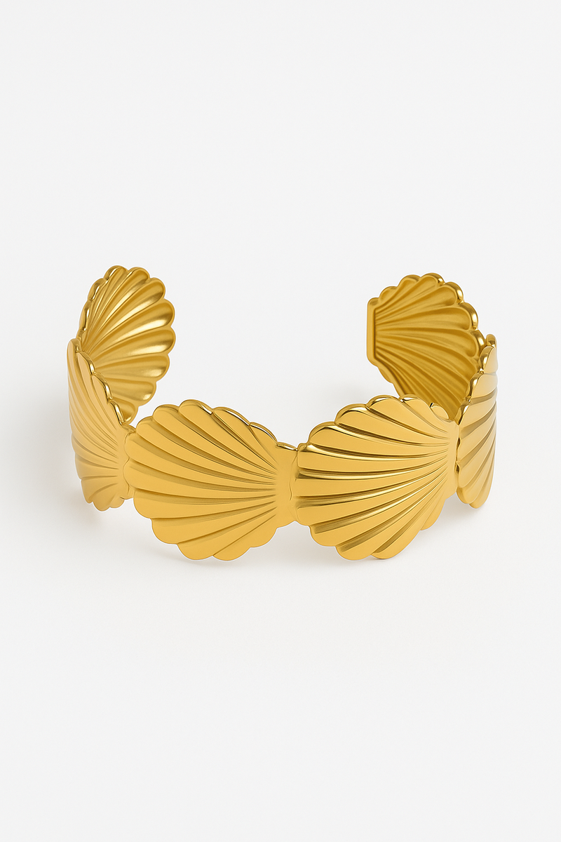 SHELL GLOW | Bangle - Gold – kokonutofficial